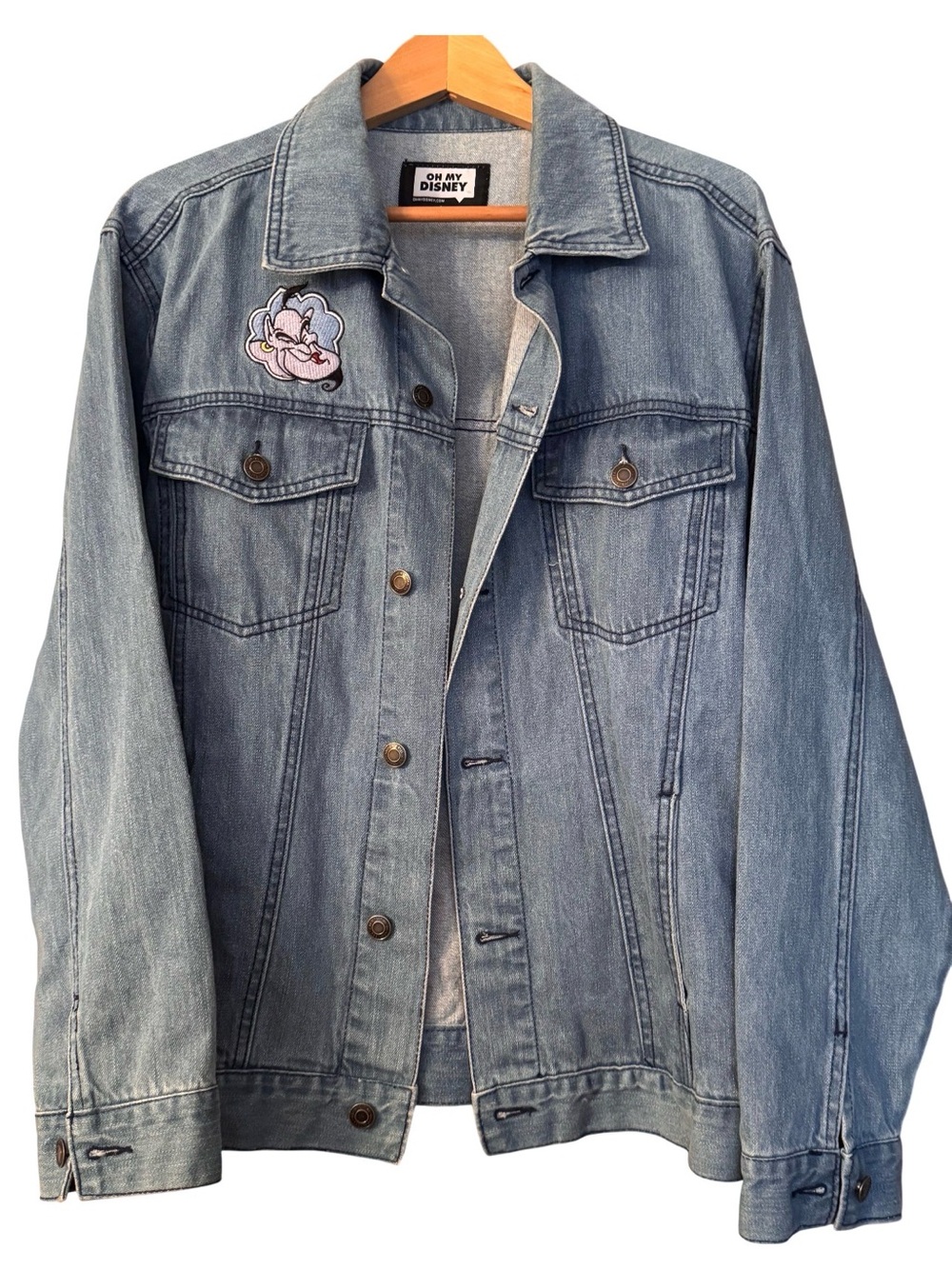 Disney Light Blue Kids Denim Jacket - Classic Style